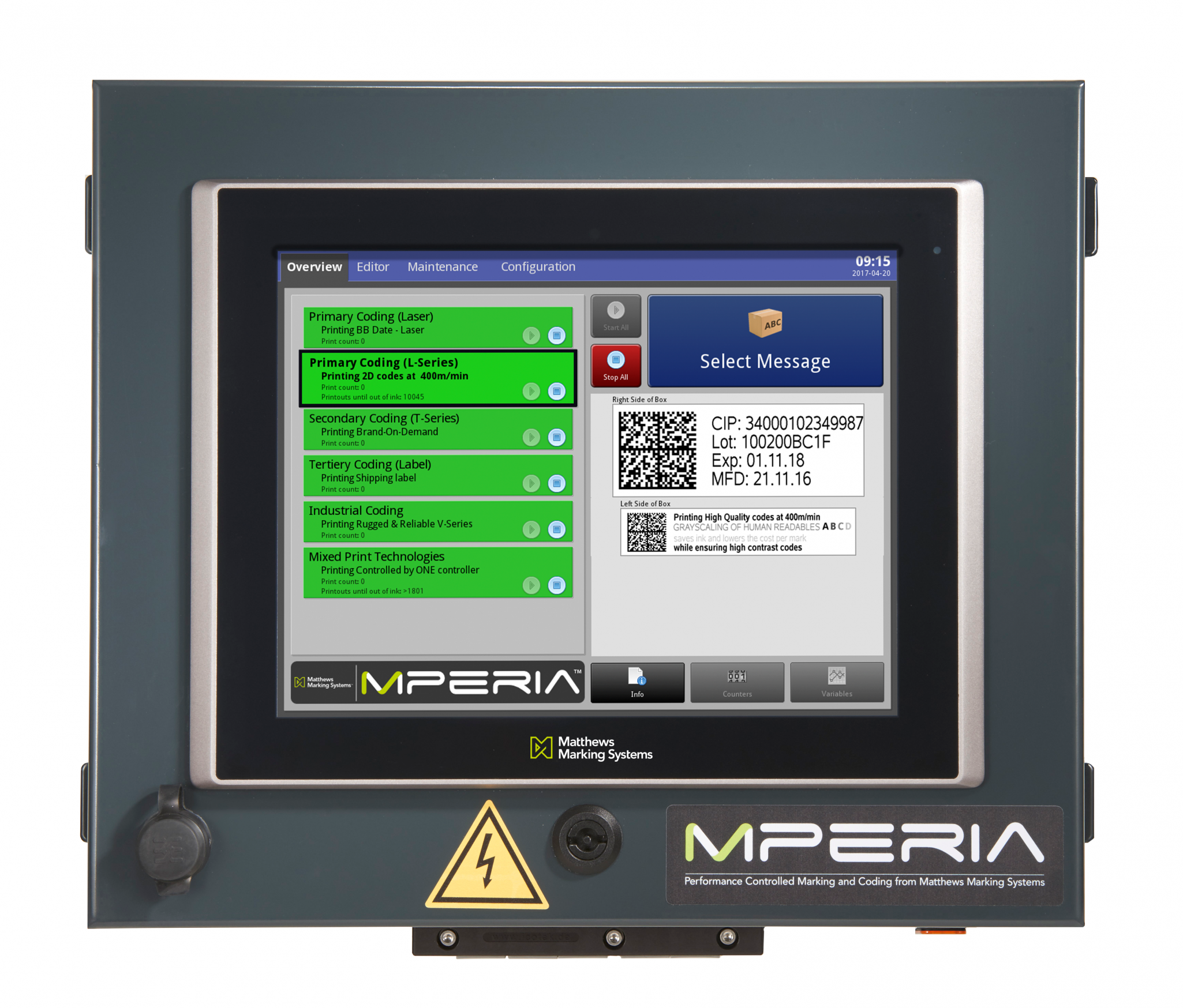 MPERIA® Touchscreen Controller