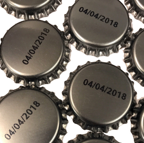 VIAjet™ L-Series Thermal Inkjet Print on Bottle Caps