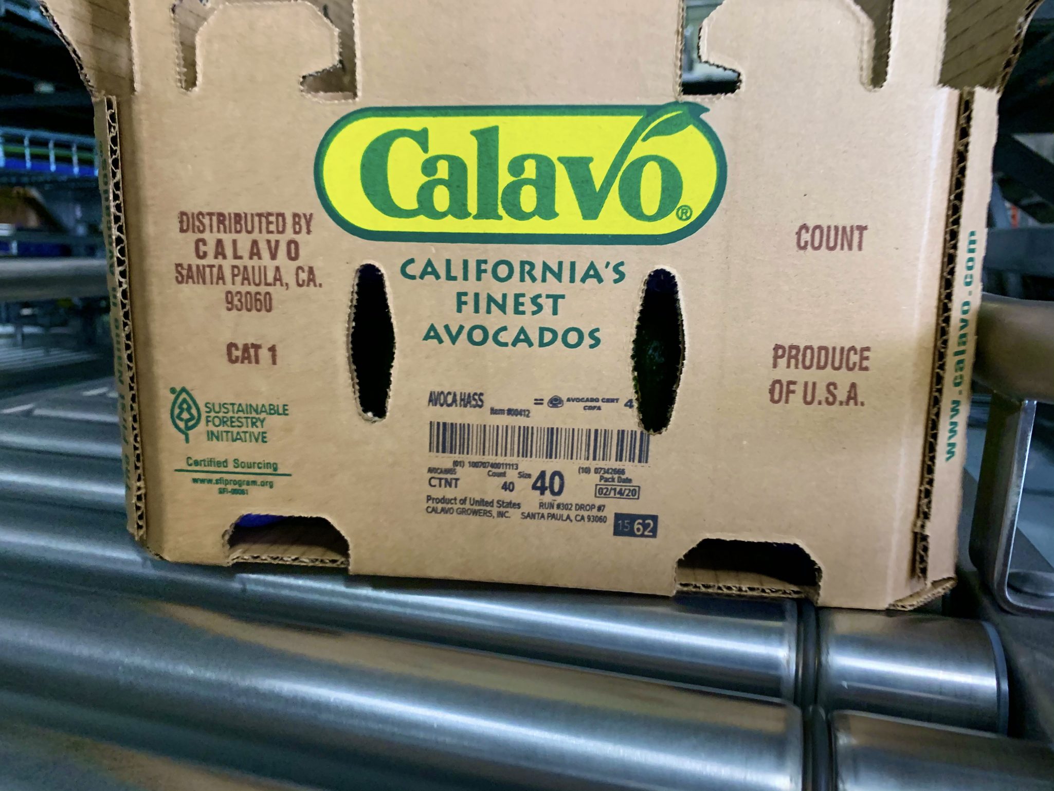 Calavo Produce Case Coded